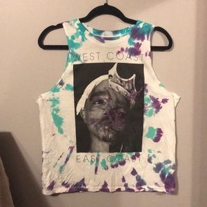 Tie dye West Coast and East Coast